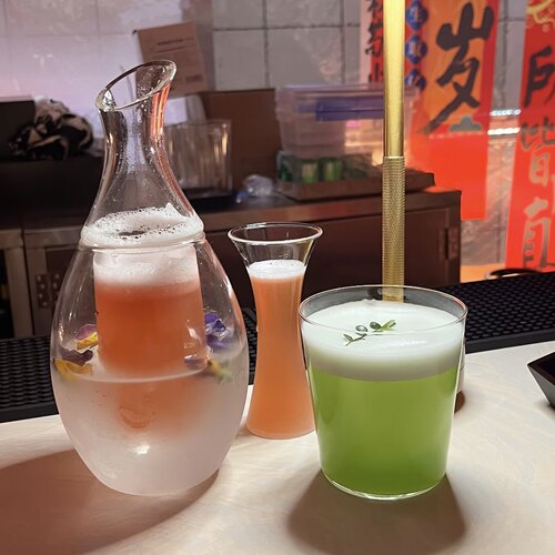 干冰清酒壶冷泡茶冷翠茶壶青酒壶醒酒器创意一人份冰镇器皿冷却壶