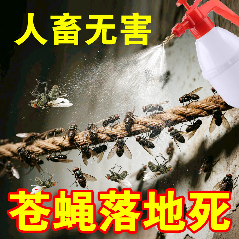 苍蝇药高效氯氰菊酯蚊蝇通灭室外