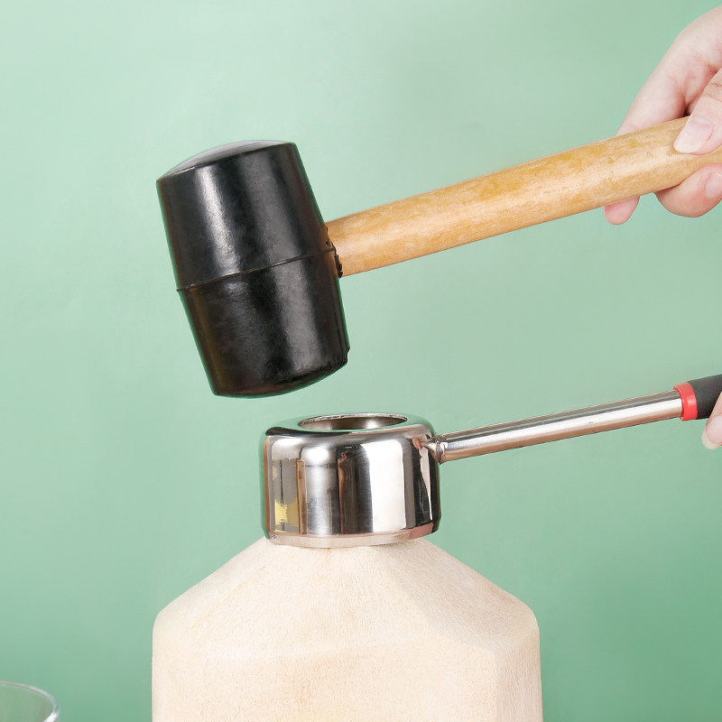 椰子开大口打眼工具商用椰子开盖取肉机青椰破壳多功能开椰子神器,厨房/烹饪用具,剥壳/去核器/开口器,淘宝优惠券,粉丝福利购,淘宝优惠卷