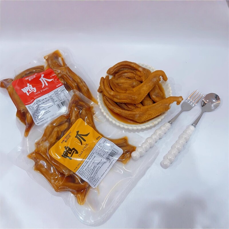 福建特产龙岩泡醋鸭爪鸭掌
