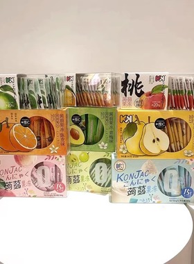 超友味KK蒟蒻果冻360g青梅陈皮梨膏青柠柚子白桃乌龙乳酸菌可吸冻