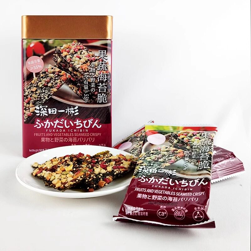 果蔬海苔脆办公室休闲零食