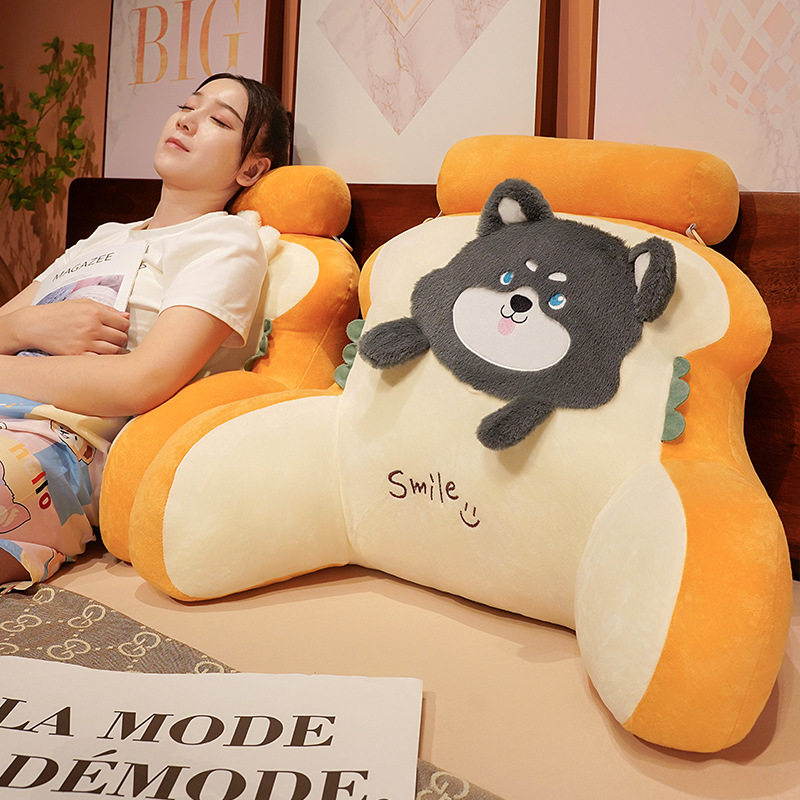 可爱床头靠垫软包护腰垫靠枕沙发抱枕宿舍床上看书孕妇大靠背枕头,居家布艺,床头靠垫,淘宝优惠券,粉丝福利购,淘宝优惠卷