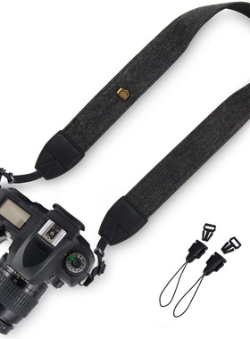 适用于富士XT5 XT4 XH2索尼A6700 A6600 A7M4复古相机肩带佳能5D3 M50 800D尼康D7200 D3500 Z30 ZFC斜挎肩带