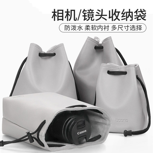 品彪 相机袋适用于佳能EOS R10 R7 R6 R5相机包M50 M6 M3 M100微单相机包850D 5D4 6d2 90D 200DII单反便携包