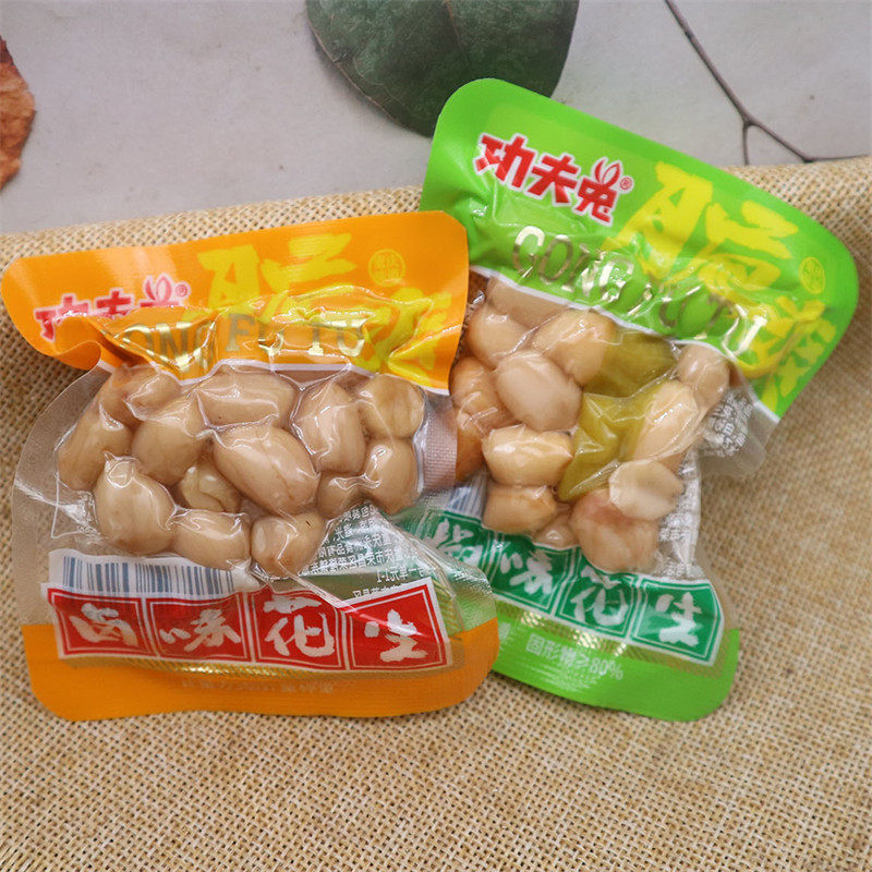 商超同款功夫兔山椒花生泡