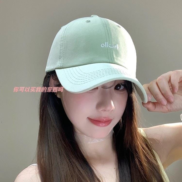 小清新hello字母棒球帽子女2026春夏季薄款遮阳防晒显脸小鸭舌帽