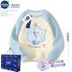 NASA爱莎公主童装 衣服加绒插肩卫衣女童2025秋冬儿童亮片变色上衣