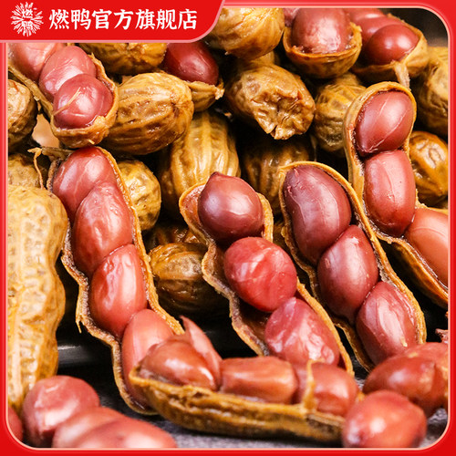 燃鸭香辣卤味酱汁花生即食零食