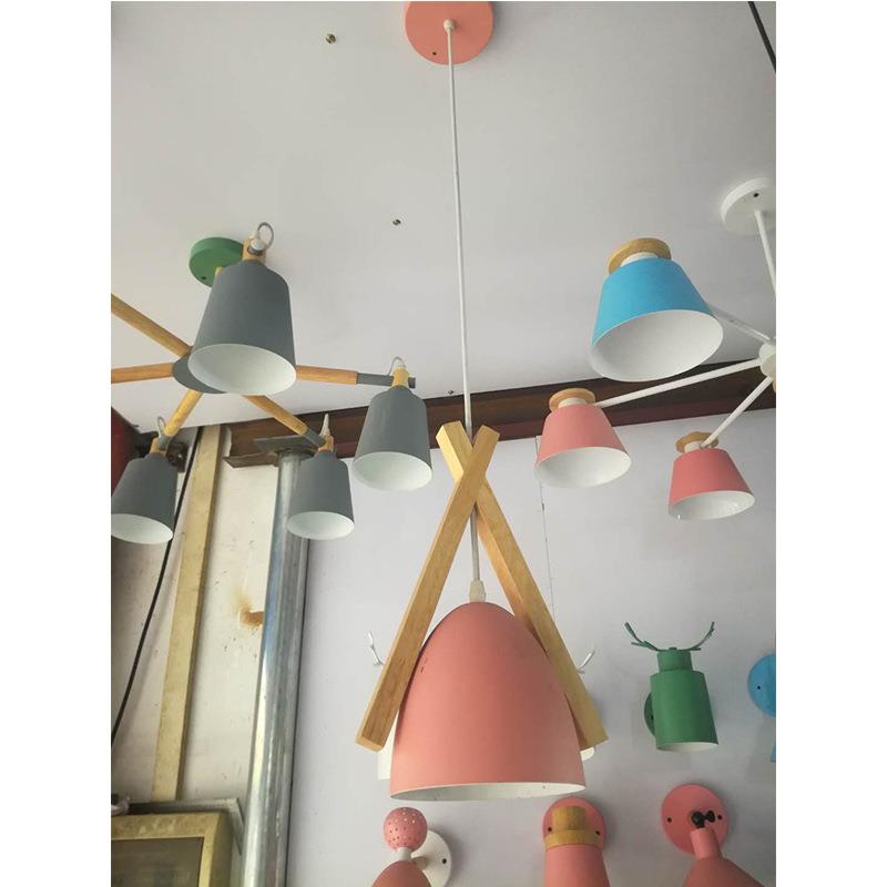 湖南餐吊灯工厂直卖北欧风格灯具客厅简约现代马卡龙吊灯