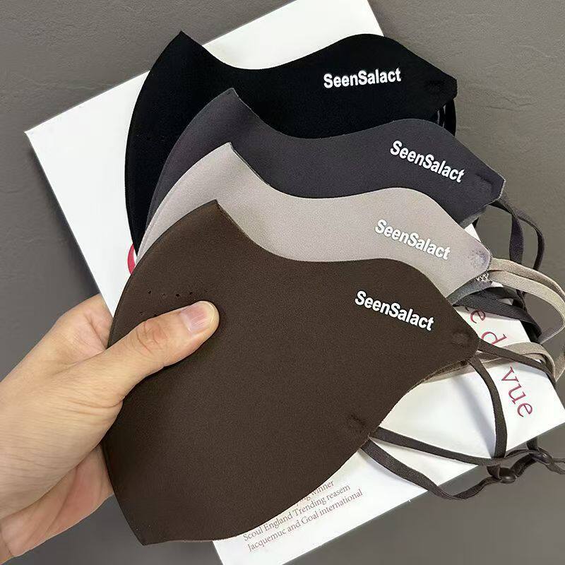 【蜜蜂欢乐社】3D立体口罩德绒秋冬季防风防寒护眼角骑行男女通用