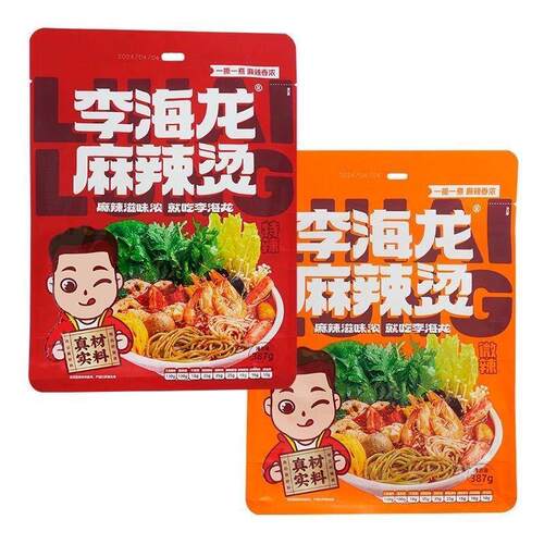 李海龙东北特色麻辣烫微辣387g