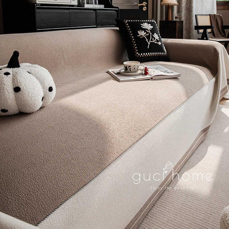 沙发盖布巾全盖双面可用四季通用雪尼尔防滑防猫抓沙发套罩沙发垫,居家布艺,沙发套,淘宝优惠券,粉丝福利购,淘宝优惠卷