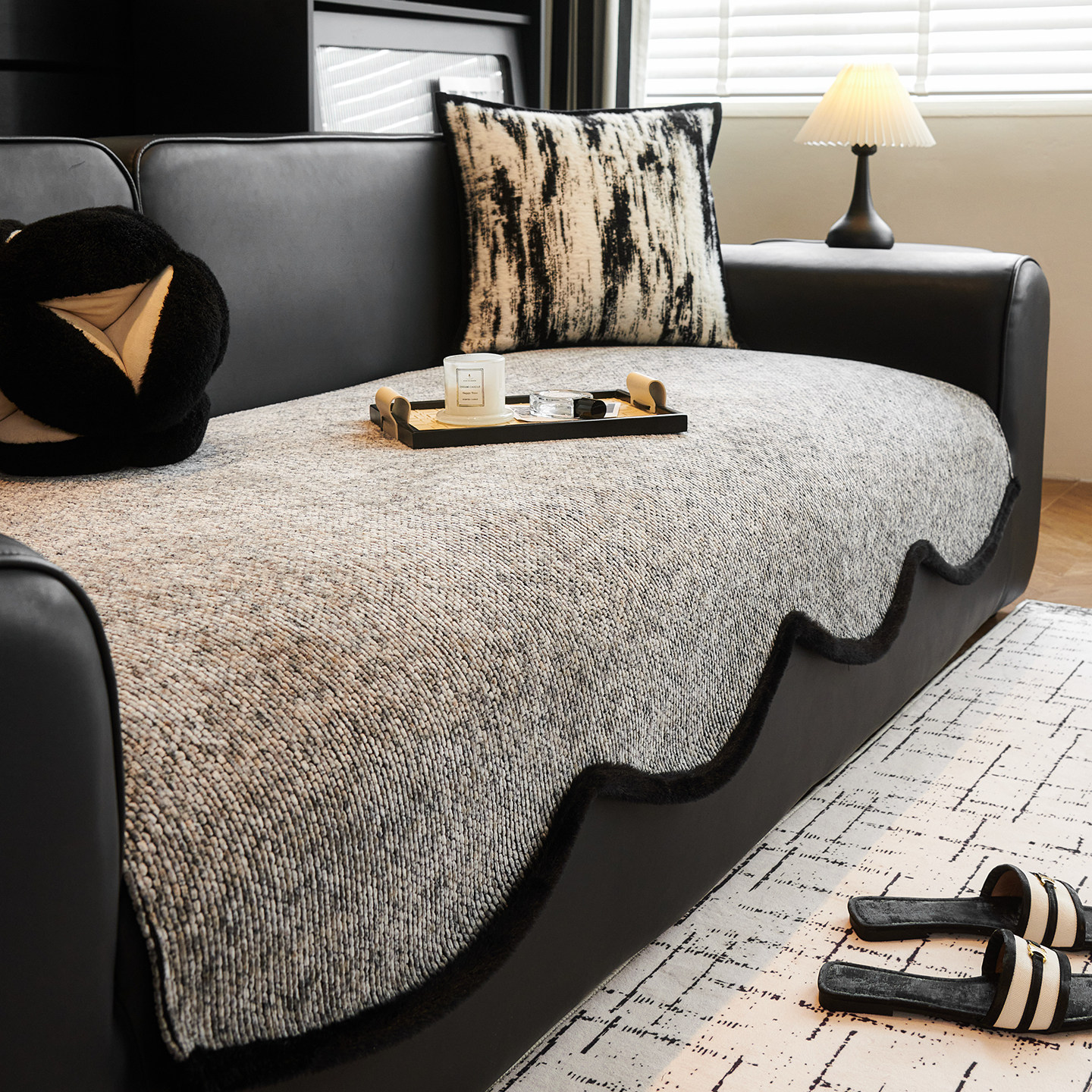 异形高级感沙发垫雪尼尔四季通用坐垫2025新款防滑防猫抓沙发盖布,居家布艺,沙发垫,淘宝优惠券,粉丝福利购,淘宝优惠卷