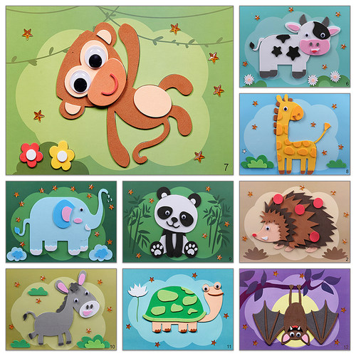 四贝勒儿童手工制作锻炼动手能力