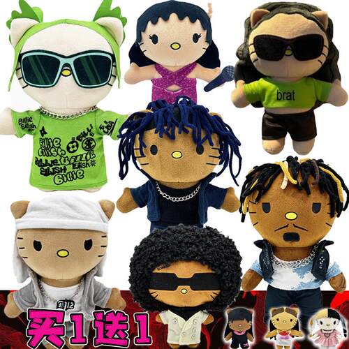 新款暗黑Lilwayne欧美说唱玩偶