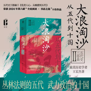 【正版书籍】大浪淘沙：从五代到十国 王宏杰五代史三部曲系列 一部生动而富有深度的乱世长卷 一幅反映人性的丰富画卷