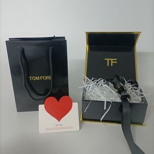 专柜汤姆福特TOM FORD口红盒子TF礼品袋 TF纸袋包装 香水盒手提袋