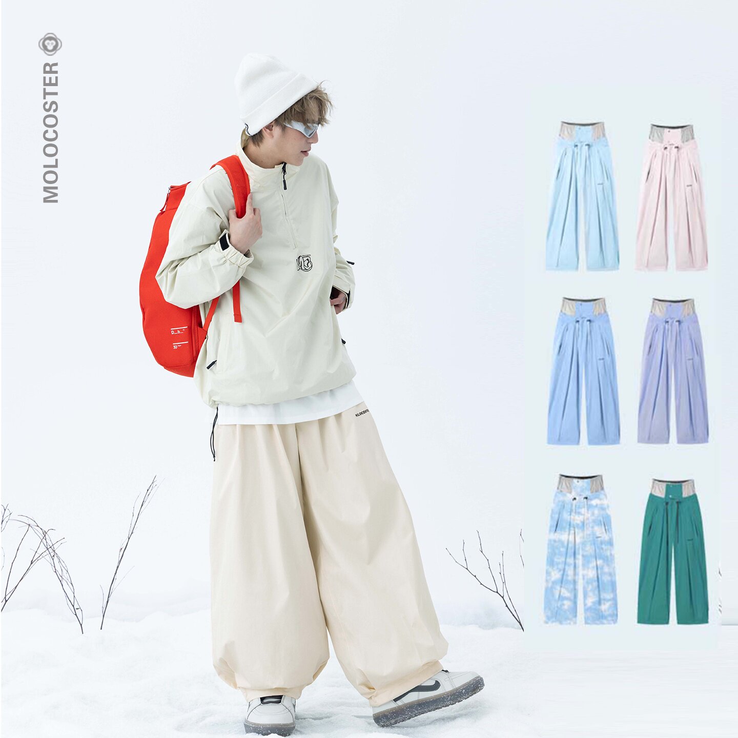 Molocoster防水保暖户外滑雪裤