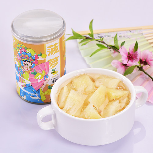 糖水水果凤梨菠萝罐头