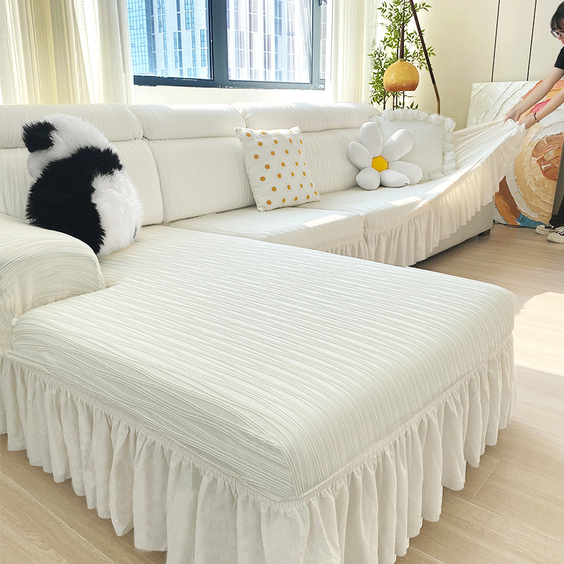 沙发套罩一体式卍能全包懒人沙发套客厅三座一妃冰丝盖布四季通用