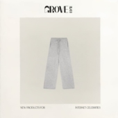 现货 GROVE EDGE秋冬季 新款 韩国设计师简约松紧腰抽绳针织休闲