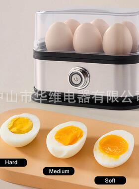 不锈钢煮蛋器小型迷你便携煮蛋机厨房蒸蛋器家用早餐机多功能煮蛋