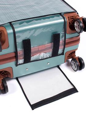 现李货李箱保护套防水旅行袋加厚耐磨XTT01拉杆箱防尘p罩vc透行明