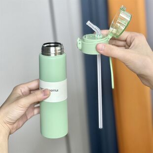 特小保温杯迷你口袋不锈钢吸管保温杯韩版简约时尚杯商务礼品车载