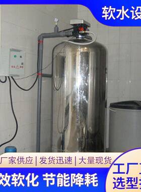 商用全自动软化水设备工业锅炉软水除水垢泥沙酒店家用软水器R8