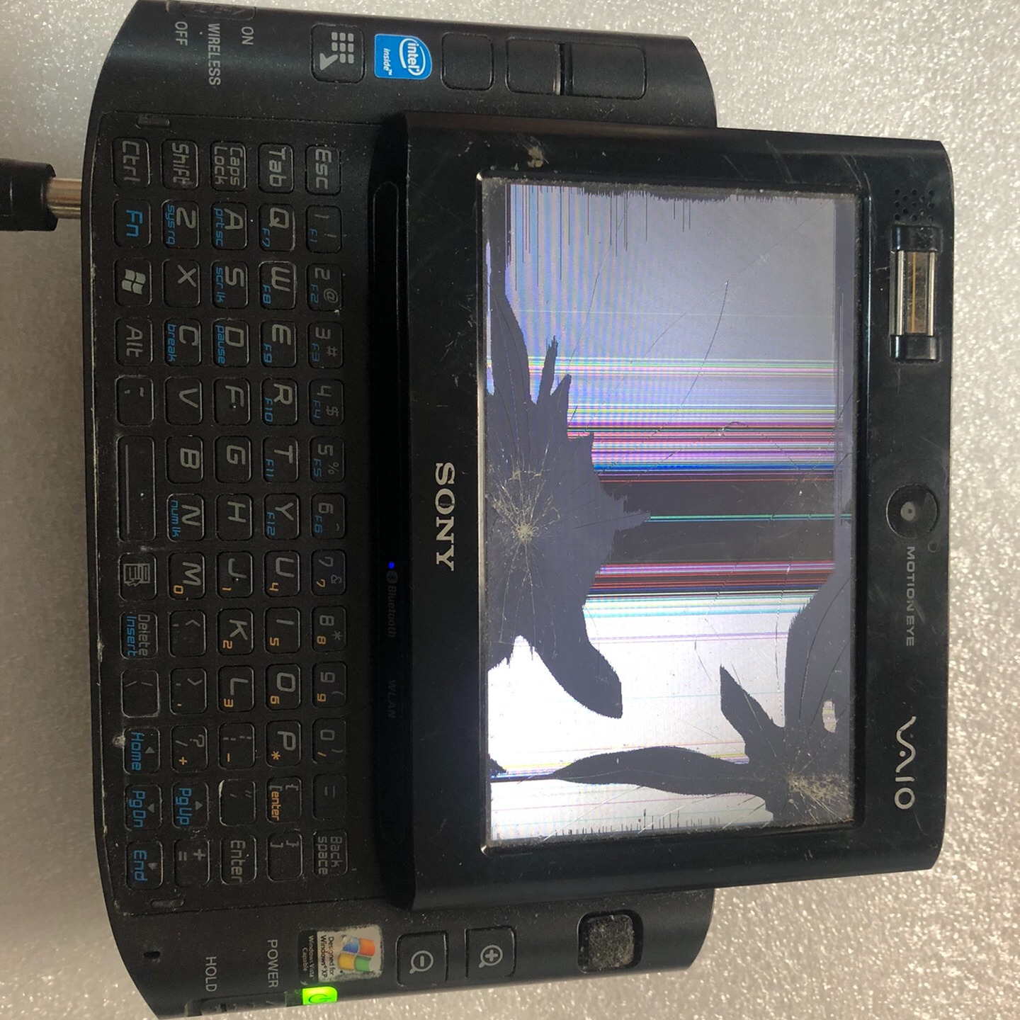 议价Sony索尼微型掌上电脑vgn-UX18c古董机。单机无配件