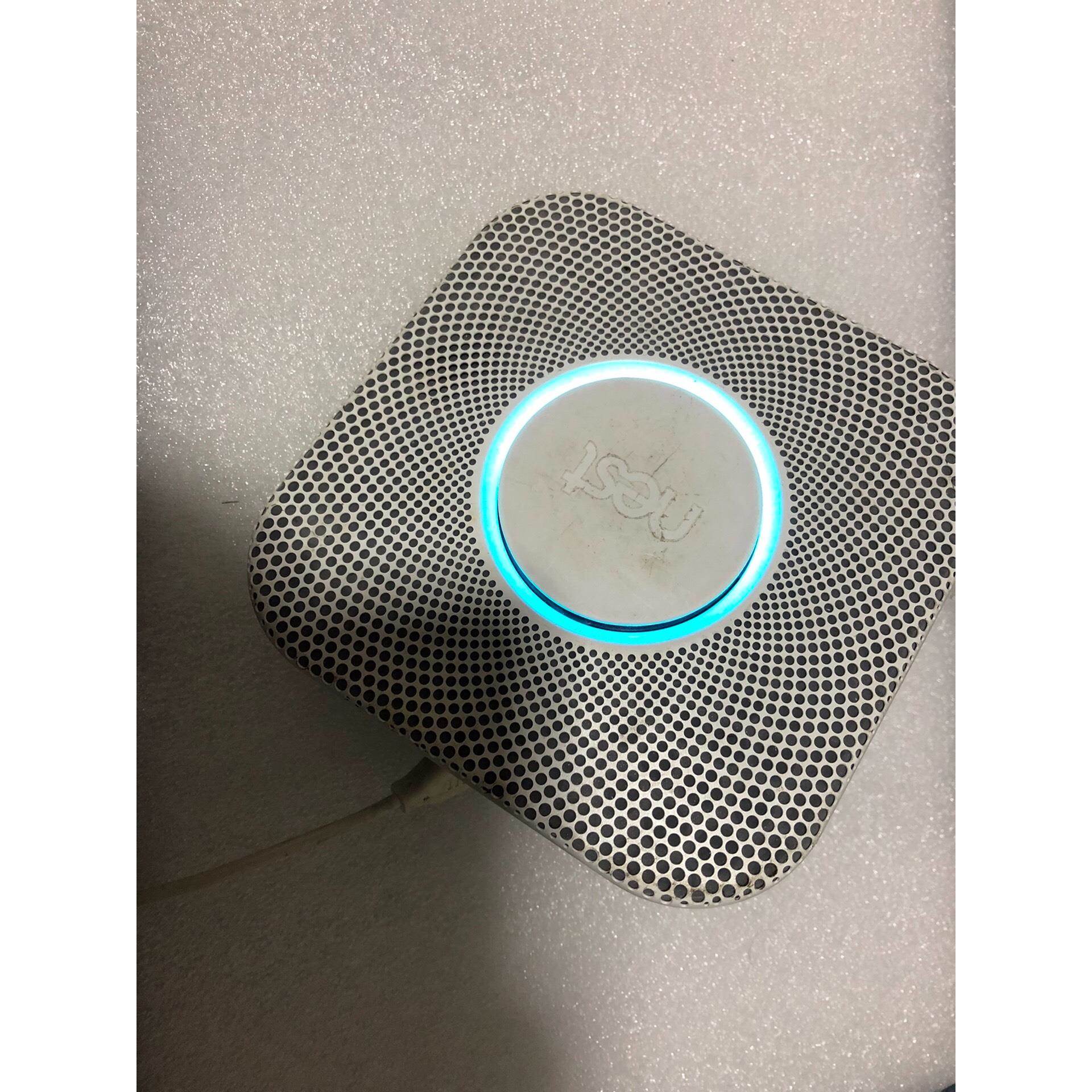 议价德国原装进口nest烟雾与一氧化碳报警器。 插电亮。研究价格