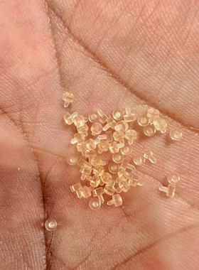 亚克力隐形透明耳钉唇钉学生党上班族必入