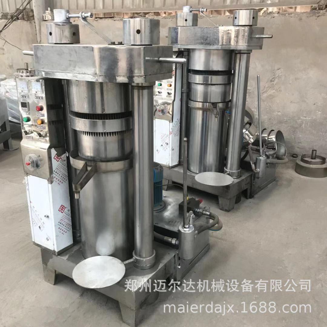 供应商用液压式榨油机 立式不锈钢小型香油机 芝麻花生核桃榨油机