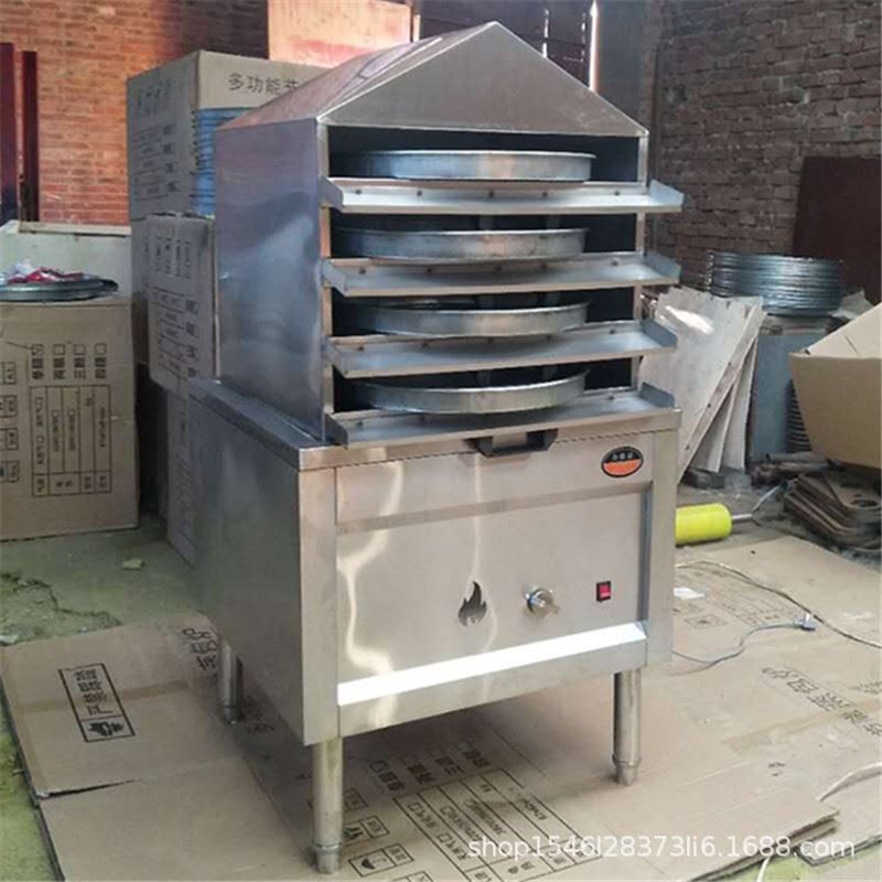 抽屉式凉皮蒸箱机圆形蒸凉皮机蒸米皮机蒸凉皮机家用不绣刚蒸凉皮