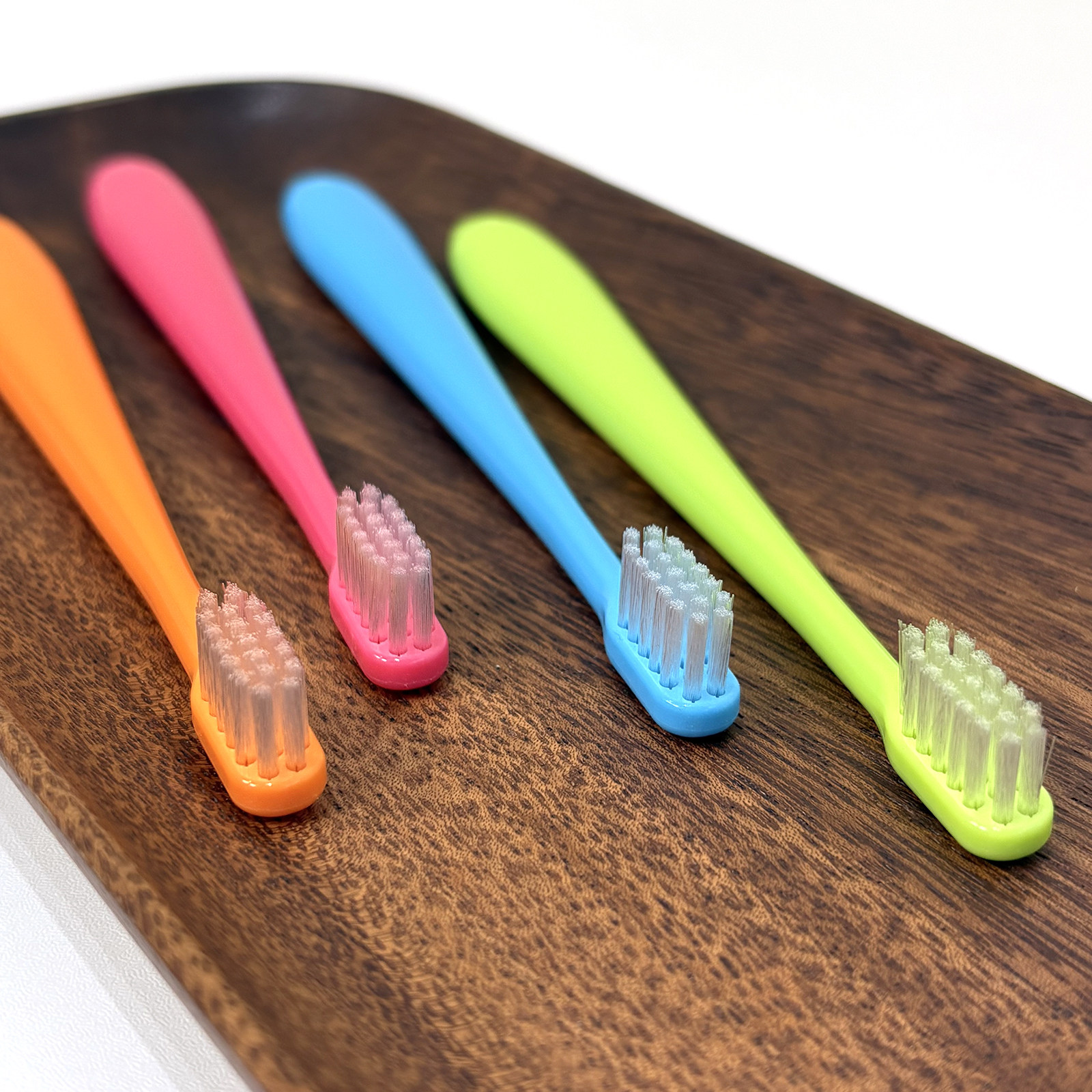 【4支】Ci6-12岁儿童Midy牙刷日本齿科专用中软毛水滴型手柄牙刷