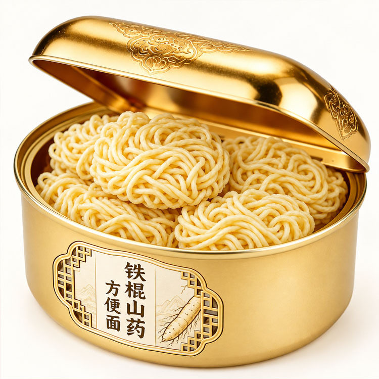 铁棍山药方便面面饼官方旗舰店整箱非油炸营养泡面小孩孕妇可吃面