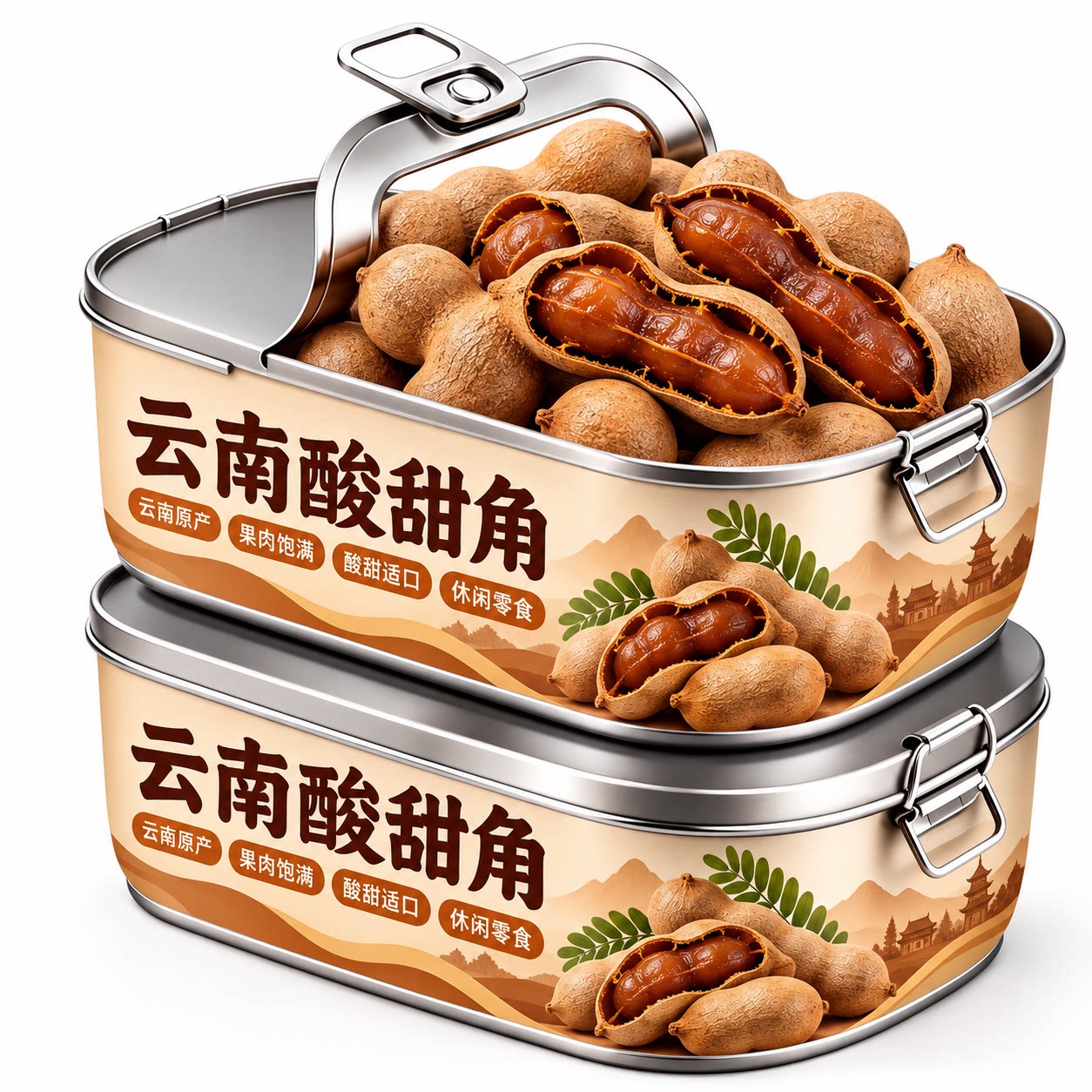 酸角特级甜酸角云南特产新鲜野生大甜角解馋零食甜酸角酸枣旗舰店