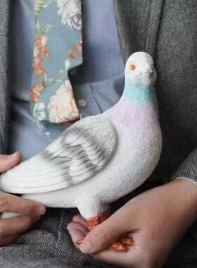 日本同款anderson鸽子手包鸽子手拿包创意趣味休闲百搭包Y~s