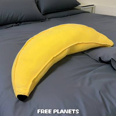 香蕉抱枕沙发靠垫公仔毛绒玩具长条靠枕头创意夹腿睡觉抱女生礼物