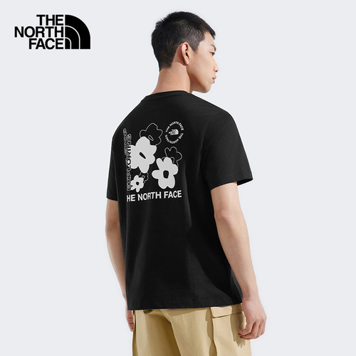 TheNorthFace北面短袖男女同款25春夏款户外休闲纯棉圆领T恤|8EYB