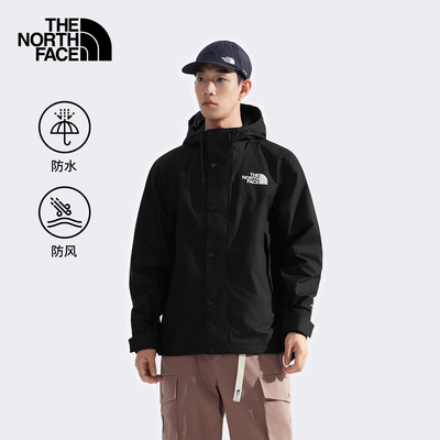 北面冲锋衣男户外防水防风外套