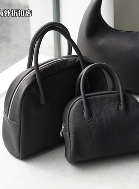 【国现】正品代购aeta波士顿包保龄球S小号鹿皮手提包mini女包包