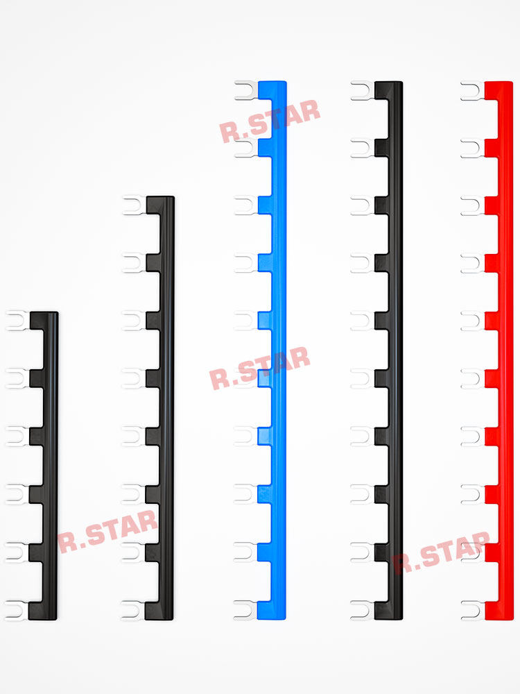 中间继电器短接片短接条连接汇流排分线器中继并接条端子接线22mm