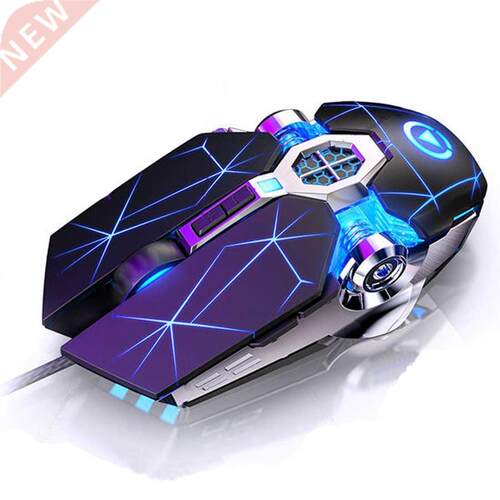 Professional Wired Gaming Mouse 6 Button 3200DPI LED Optical