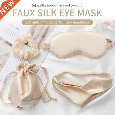 Silk Sleeping Mask For The Night Women Men Aduld Relax Soft