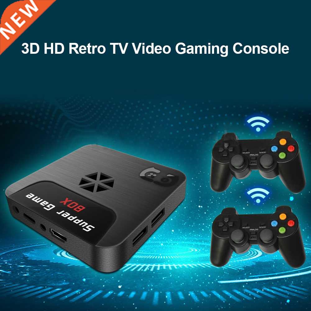 3d Hd Tv Video Gaming Console With Wireless/wired Controller