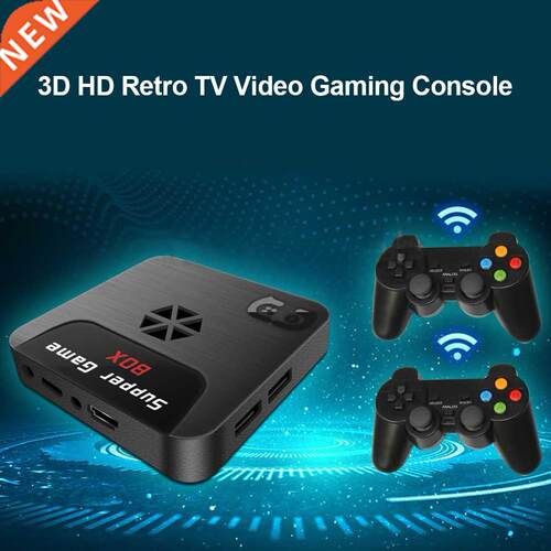 3d Hd Tv Video Gaming Console With Wireless/wired Controller
