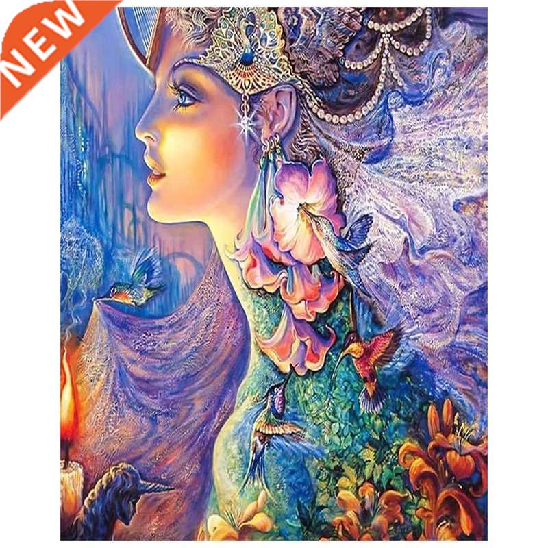 Diamond Painting Beautiful Angel Diamond Embroidery Roun