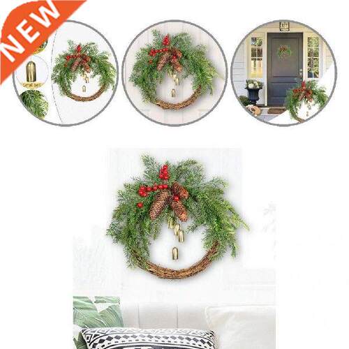 Stylish Door Wreath Durable Round Rustic Pensile Boho